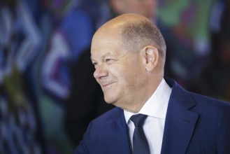 Olaf Scholz (SPD), Federal Chancellor, pictured during a cabinet meeting in the Federal Chancellery