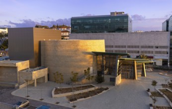 Bet Shemesh, Heichal A Tarbut Culture Center Building and Beit Shemesh municipality panorama