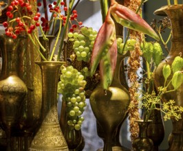 Artistic flower arrangements and decorations, German Floristry Championships, Berlin, Germany,