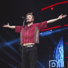 Tim Peters at the Schlagernacht des Jahres live on Das Original Tour in the Berlin Uber Arena on 16