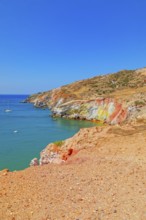 Paliochori beach, Milos Island, Cyclades Islands, Greece, Europe