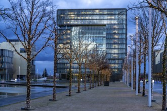 The Ruhr Tech Campus Essen, formerly the Thyssenkrupp Campus, headquarters of Thyssenkrupp,