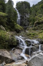 Froda Waterfall, Cascata La Froda, Sonogno, Verzasca Valley, Valle Verzasca, Canton Ticino,