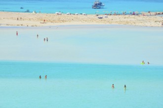 Balos bay, Gramvousa Peninsula, Chania, Crete, Greece, Europe