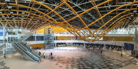 Terminal of Split Airport, Croatia, Europe