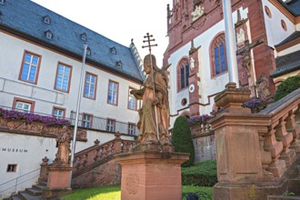 Collegiate Basilica of St Peter and Alexander in Aschaffenburg, Bavaria, Germany, Europe