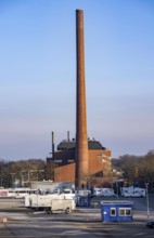 The Igony heating plant in Essen-Rüttenscheid, a district heating plant fuelled by natural gas,