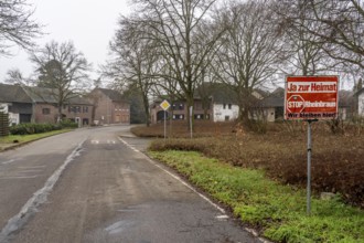 The village of Kuckum, originally intended to make way for the Garzweiler II open-cast lignite