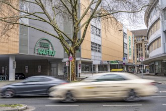 Galeria Kaufhof department stores' in the city centre of Gelsenkirchen, on Bahnhofstraße, is