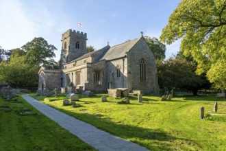 Village parish church of Saint George, Ogbourne St George, Wiltshire, England, UK