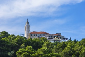 Parrocchia Ss. Trinita, church in the village of Rollo near Andora, province of Savona, Liguria,