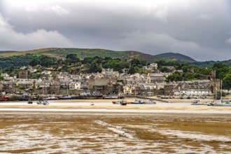 Conwy and the Conwy River, Wales, Great Britain