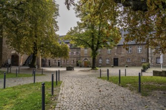 Broich Castle on the west bank of the Ruhr near the city centre, the fortification is in parts the