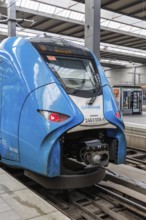 Siemens Mireo regional train from GoAhead at Munich Central Station, Germany, Europe