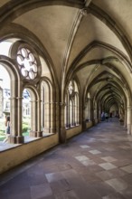 Cloister, Church of Our Lady, UNESCO World Heritage Site, Trier, Rhineland-Palatinate, Germany,