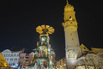 The Bautzen Christmas market in Upper Lusatia, known today as the Bautzener Wenzelsmarkt, or