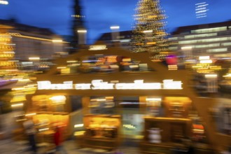 The Dresden Striezelmarkt is a Christmas market in Dresden. It has been held in Advent since 1434,