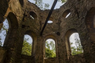 The Blechburg is a ruined former lookout tower with a viewing bastion at the northern end of the