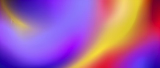 Abstract gradient blur with shades of purple, orange and blue, creating a smooth and calming