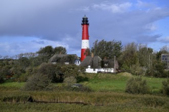 Lighthouse from 1906, island of Pellworm, Schleswig-Holstein Wadden Sea National Park, North