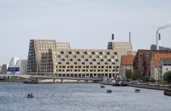 Contemporary architecture Paper Island, Christianshavn, Copenhagen, Denmark, Europe