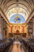 Interior view of San Jose Cathedral, Catedral Metropolitana de Costa Rica, San Jose, San Jose