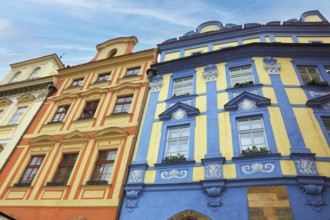 Czech Republic, Prague, Houses in the Old Town, Unesco, Europe