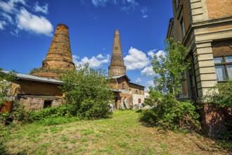 Historic lime kilns, Wriezen, Brandenburg, Germany, Europe