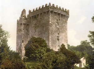 Blarney Castle, in the Irish village of Blarney (An Bhlarna) seven kilometres northwest of the city