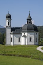 Seekirchl, Church of the Holy Cross, Seefeld, Tyrol, Austria, Europe