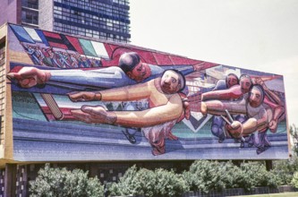 National Autonomous University of Mexico (UNAM), Central Administration Building, Mexico City,