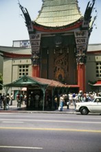 Historic photograph of Grauman's Chinese Theatre, TCL Chinese Theatre, Hollywood Boulevard,