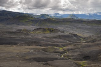 Markarfljót near Emstrur, Laugavegur, Icelandic Highlands, Iceland, Europe