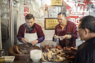 Fu Qiang Braised Food Store by Lin Qing and Li Hong Cheng, the shop has a long tradition, Nanjing,