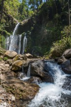 Sendang Gile waterfall, nature, landscape, flowing, river, fresh, clear, clean, environment,