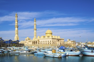 Al Mina Mosque, Hurghada, Red Sea, Egypt, Africa