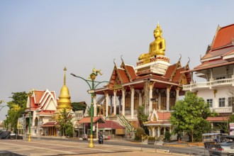 The Buddhist temple Wat Lam Duan in Nong Khai, Thailand, Asia