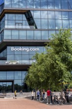 New corporate headquarters of Booking.com, online travel agency, hotel broker, building at