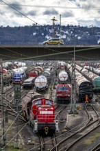 The Hagen-Vorhalle marshalling yard, one of the 9 largest in Germany, is located on the