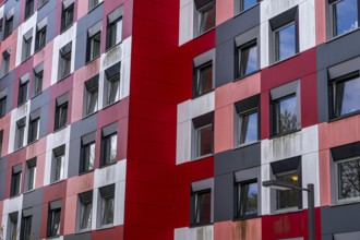 Student hall of residence of the Studierendenwerk Essen-Duisburg in Essen, over 310 furnished rooms