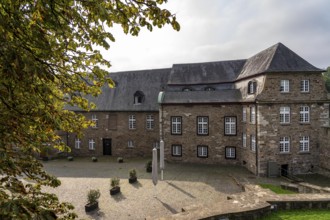 Broich Castle on the west bank of the Ruhr near the city centre, the fortification is in parts the