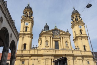 Catholic Theatine Church, Munich, Bavaria, Germany, Europe