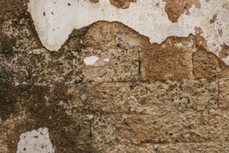 House facade, house wall, house wall, background, texture, Apulia, Italy, Europe