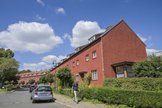 Residential buildings, Hüsung, Hufeisensiedlung, Britz, Neukölln, Berlin, Germany, Europe