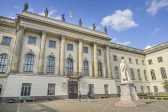 Main Building, Humboldt University, Unter den Linden, Mitte, Berlin, Germany, Europe