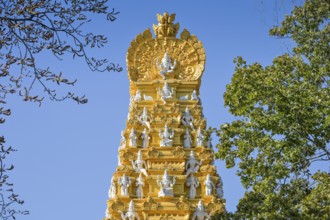 Sri Ganesha Hindu Temple, Hasenheide, Neukölln, Berlin, Germany, Europe