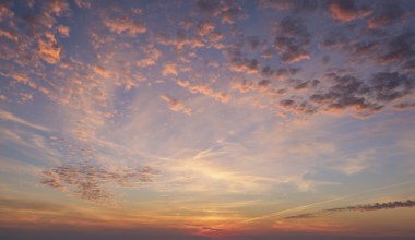 Beautiful dramatic scenic after sunset sky background after sunset