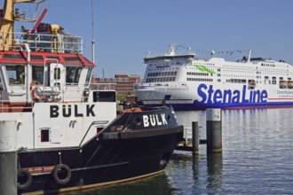 Europe, Germany, Schleswig-Holstein, Kiel, state capital, Baltic Sea, harbour, Schwedenkai, Stena