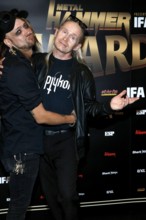 Axel One and Roman Geike (Romano) at the Metal Hammer Awards 2024 in the Uber Eats Music Hall.