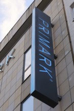 Primark, facade with sign and logo, Essen, Ruhr area, North Rhine-Westphalia, Germany, Europe